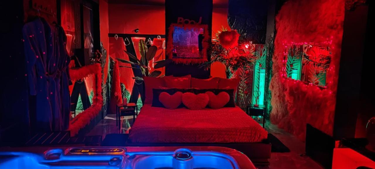 Loft Romantique Hammam Spa Privatif Playroom Grenoble Phòng bức ảnh